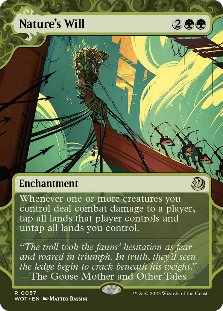 Nature's Will [Wilds of Eldraine: Enchanting Tales] | Event Horizon Hobbies CA