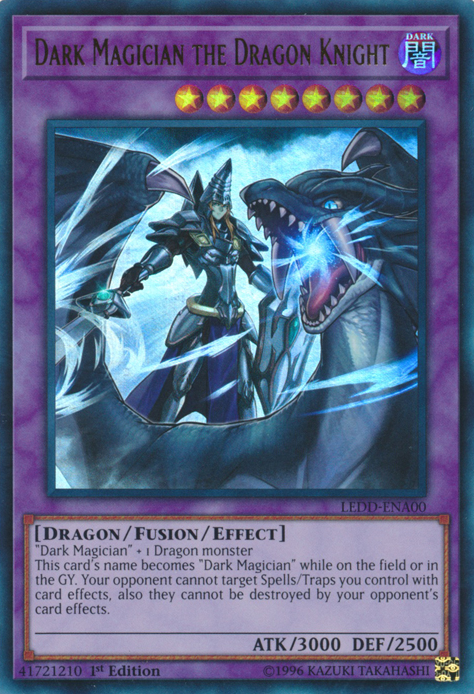 Dark Magician the Dragon Knight [LEDD-ENA00] Ultra Rare | Event Horizon Hobbies CA