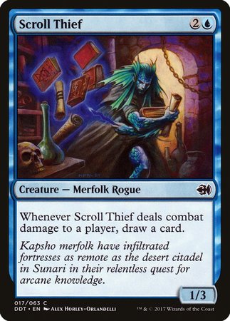 Scroll Thief [Duel Decks: Merfolk vs. Goblins] | Event Horizon Hobbies CA