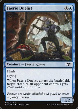 Faerie Duelist [Ravnica Allegiance] | Event Horizon Hobbies CA