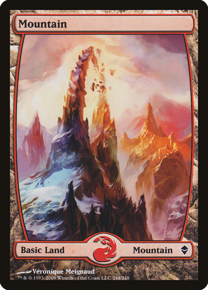 Mountain (244) [Zendikar] | Event Horizon Hobbies CA