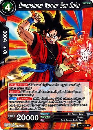 Dimensional Warrior Son Goku (Starter Deck - Shenron's Advent) (SD7-02) [Miraculous Revival] | Event Horizon Hobbies CA