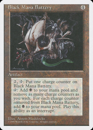 Black Mana Battery [Fourth Edition] | Event Horizon Hobbies CA