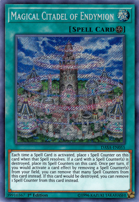 Magical Citadel of Endymion [DASA-EN055] Secret Rare | Event Horizon Hobbies CA