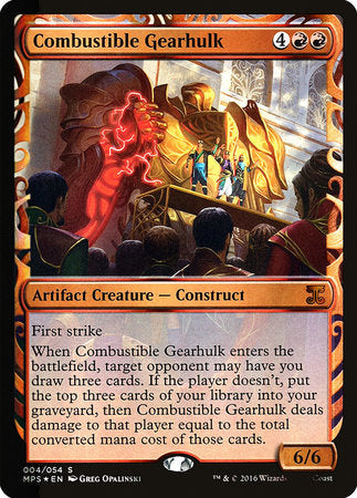 Combustible Gearhulk [Kaladesh Inventions] | Event Horizon Hobbies CA