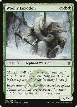 Woolly Loxodon [Khans of Tarkir] | Event Horizon Hobbies CA