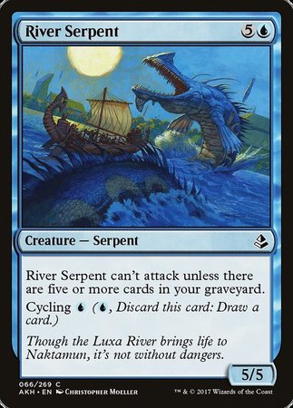 River Serpent [Amonkhet] | Event Horizon Hobbies CA