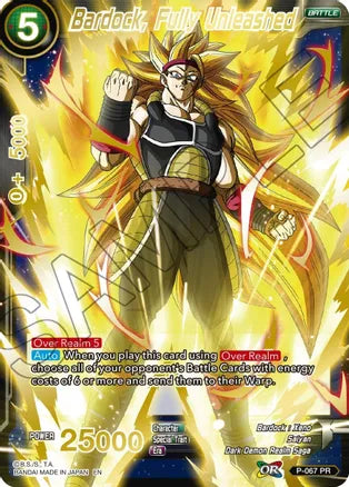 Bardock, Fully Unleashed (Gold Stamped) (P-067) [Mythic Booster] | Event Horizon Hobbies CA