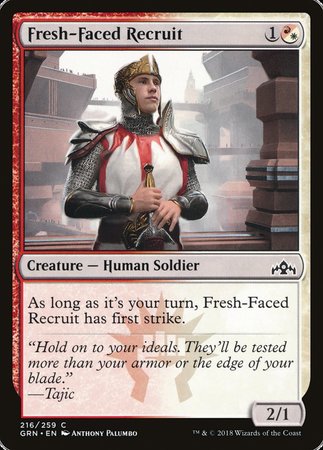 Fresh-Faced Recruit [Guilds of Ravnica] | Event Horizon Hobbies CA