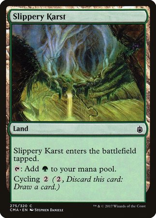 Slippery Karst [Commander Anthology] | Event Horizon Hobbies CA