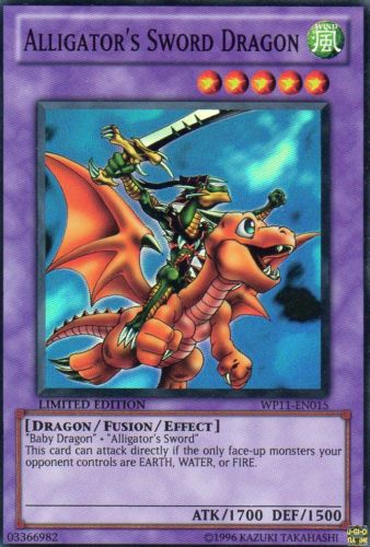 Alligator's Sword Dragon [WP11-EN015] Super Rare | Event Horizon Hobbies CA