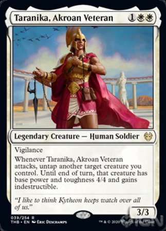 Taranika, Akroan Veteran [Theros Beyond Death]