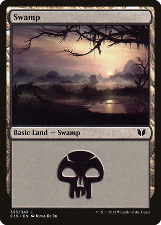 Swamp (333) [Commander 2015] | Event Horizon Hobbies CA