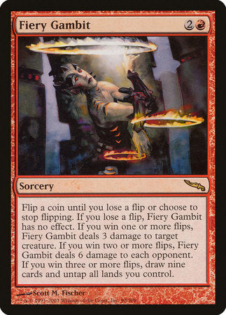 Fiery Gambit [Mirrodin] | Event Horizon Hobbies CA