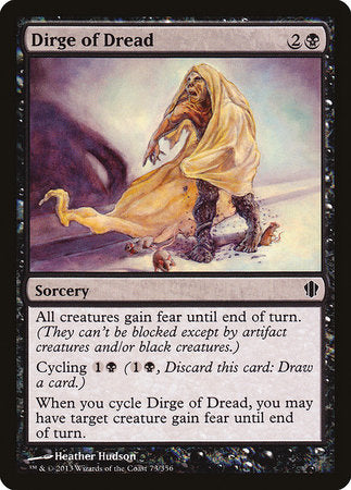 Dirge of Dread [Commander 2013] | Event Horizon Hobbies CA