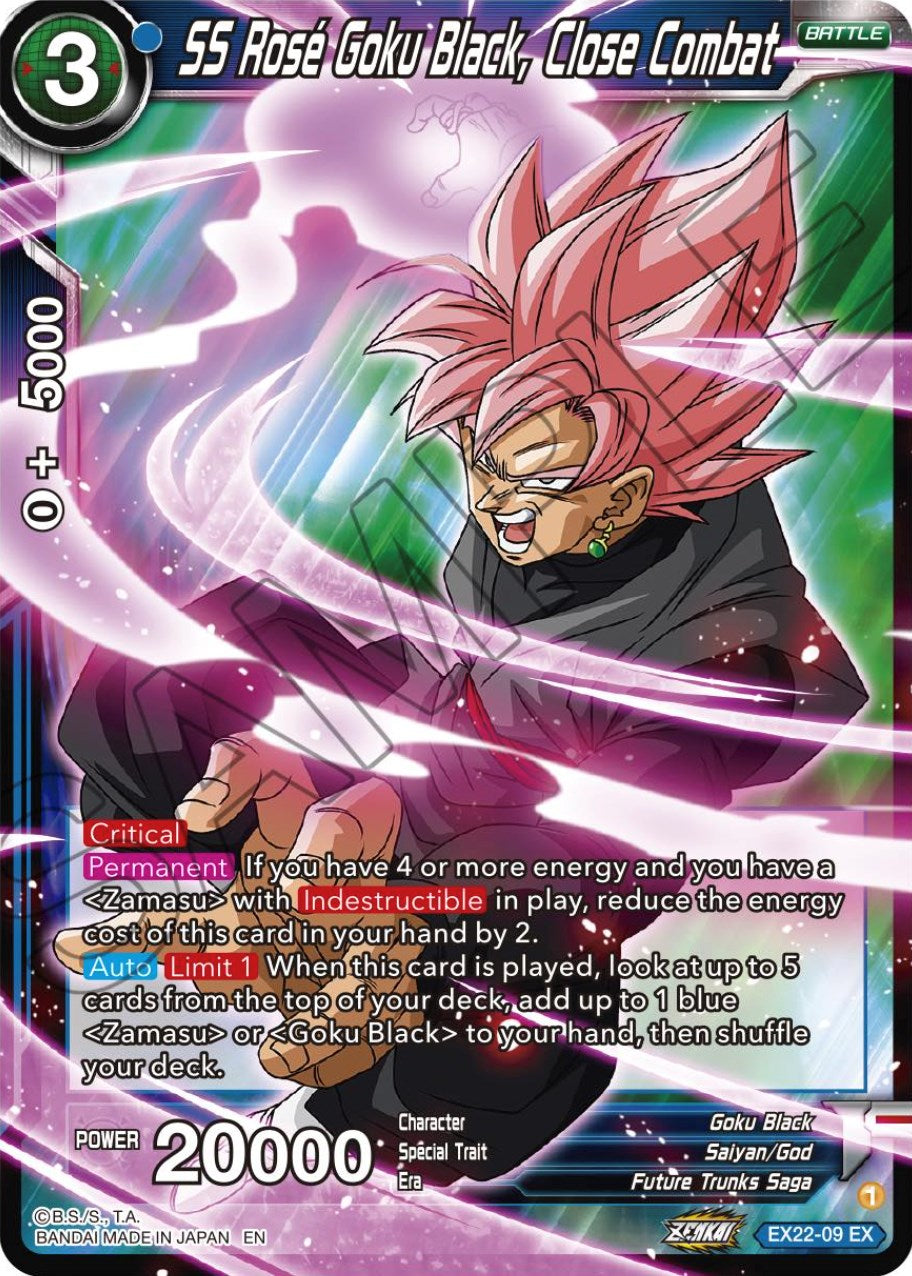 SS Rose Goku Black, Close Combat (EX22-09) [Ultimate Deck 2023] | Event Horizon Hobbies CA