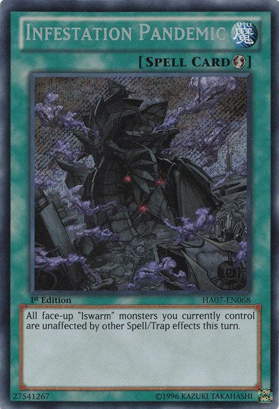 Infestation Pandemic [HA07-EN068] Secret Rare | Event Horizon Hobbies CA