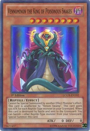 Vennominon the King of Poisonous Snakes [LCGX-EN192] Super Rare | Event Horizon Hobbies CA