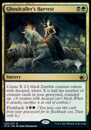 Ghoulcaller's Harvest (Promo Pack) [Innistrad: Midnight Hunt Promos] | Event Horizon Hobbies CA