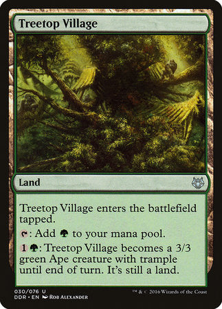 Treetop Village [Duel Decks: Nissa vs. Ob Nixilis] | Event Horizon Hobbies CA