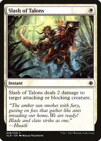 Slash of Talons [Ixalan] | Event Horizon Hobbies CA