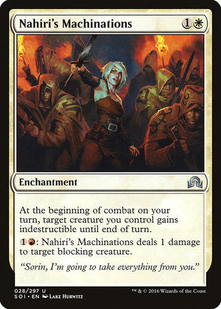 Nahiri's Machinations [Shadows over Innistrad] | Event Horizon Hobbies CA