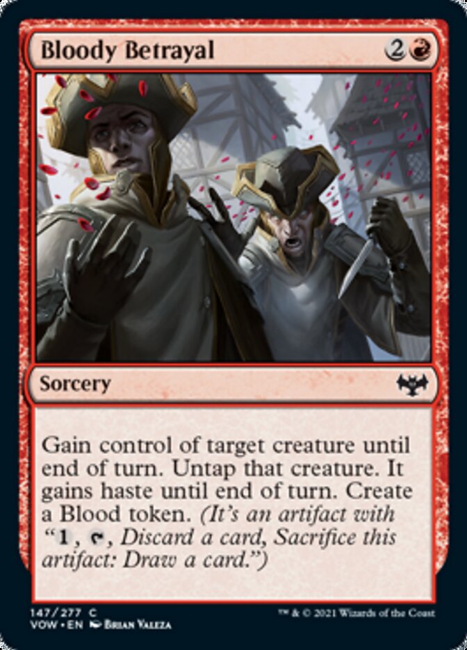 Bloody Betrayal [Innistrad: Crimson Vow] | Event Horizon Hobbies CA