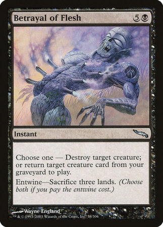 Betrayal of Flesh [Mirrodin] | Event Horizon Hobbies CA