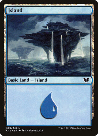 Island (329) [Commander 2015] | Event Horizon Hobbies CA