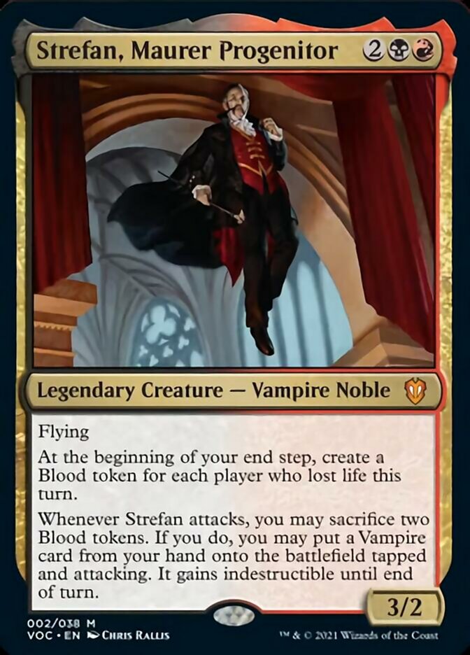 Strefan, Maurer Progenitor (Display Commander) [Innistrad: Crimson Vow Commander] | Event Horizon Hobbies CA