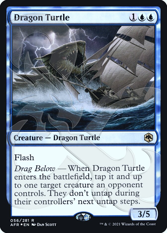 Dragon Turtle (Ampersand Promo) [Dungeons & Dragons: Adventures in the Forgotten Realms Promos] | Event Horizon Hobbies CA