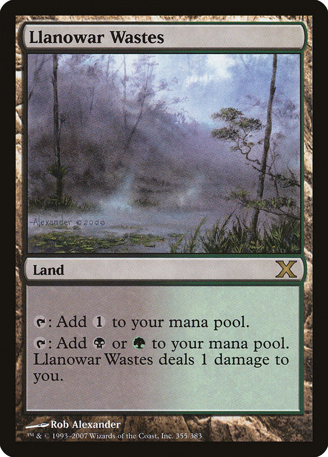 Llanowar Wastes [Tenth Edition] | Event Horizon Hobbies CA