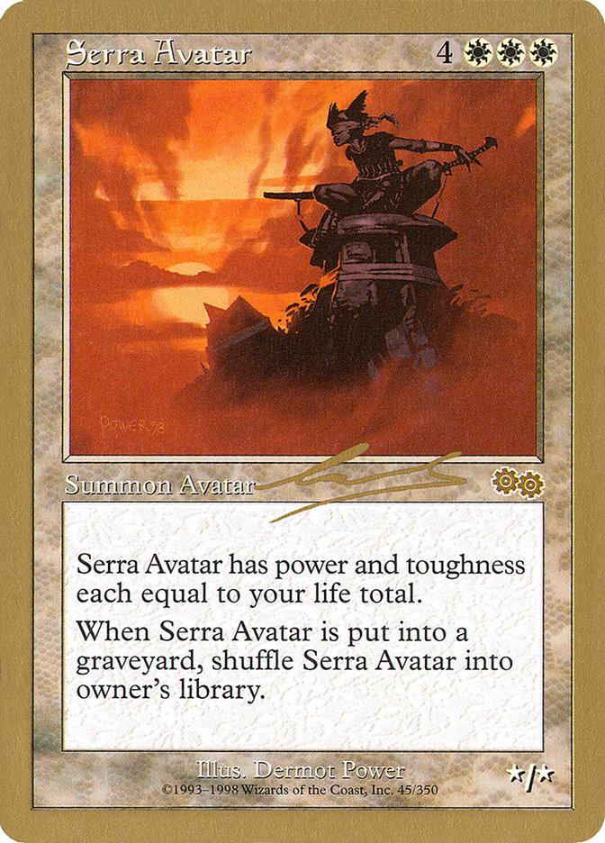 Serra Avatar (Nicolas Labarre) [World Championship Decks 2000] | Event Horizon Hobbies CA