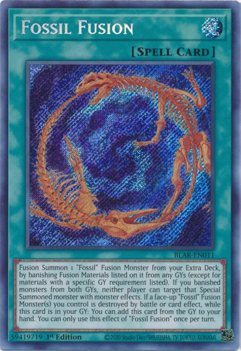 Fossil Fusion [BLAR-EN011] Secret Rare | Event Horizon Hobbies CA