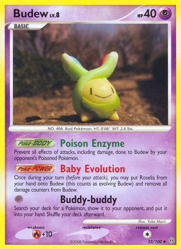 Budew (33/100) [Diamond & Pearl: Stormfront] | Event Horizon Hobbies CA