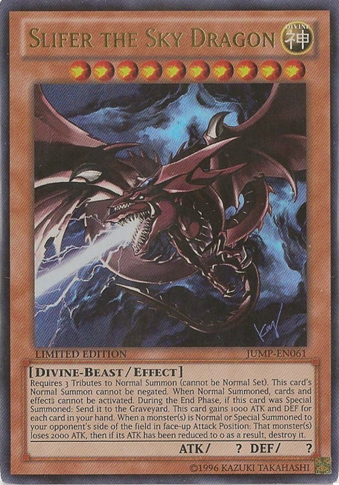 Slifer the Sky Dragon [JUMP-EN061] Ultra Rare | Event Horizon Hobbies CA