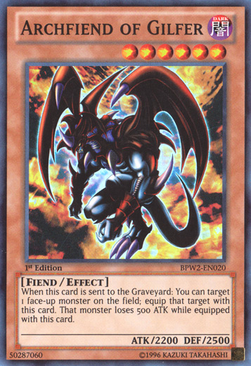 Archfiend of Gilfer [BPW2-EN020] Super Rare | Event Horizon Hobbies CA