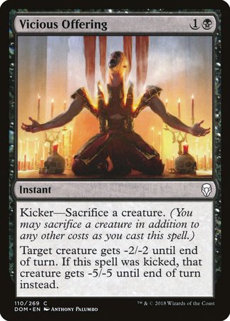 Vicious Offering [Dominaria] | Event Horizon Hobbies CA