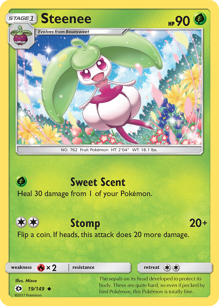 Steenee (19/149) [Sun & Moon: Base Set] | Event Horizon Hobbies CA