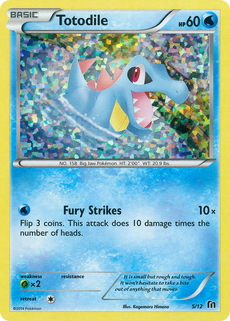 Totodile (5/12) [McDonald's Promos: 2016 Collection] | Event Horizon Hobbies CA