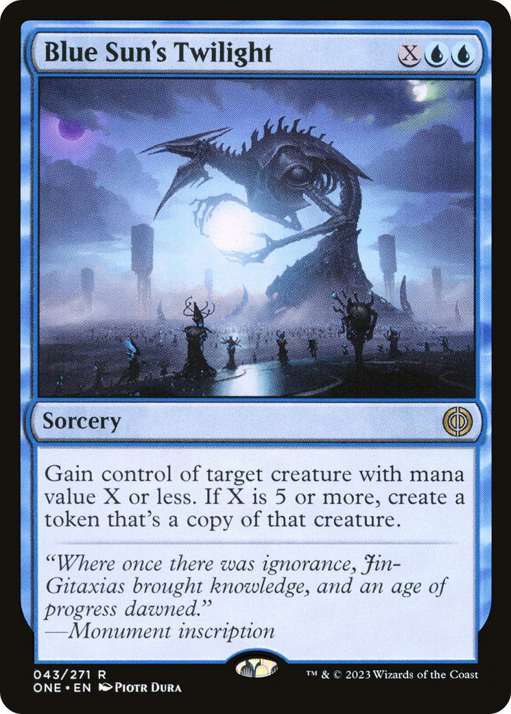 Blue Sun's Twilight [Phyrexia: All Will Be One] | Event Horizon Hobbies CA