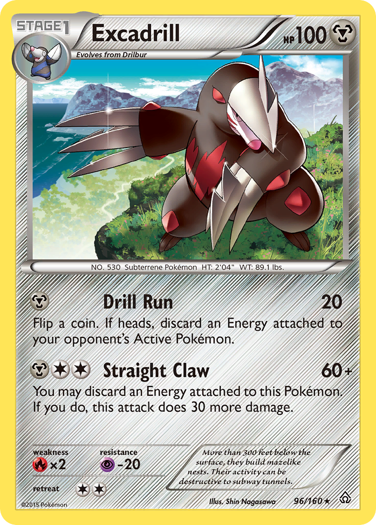 Excadrill (96/160) [XY: Primal Clash] | Event Horizon Hobbies CA