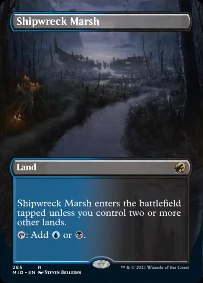 Shipwreck Marsh (Borderless) [Innistrad: Midnight Hunt] | Event Horizon Hobbies CA