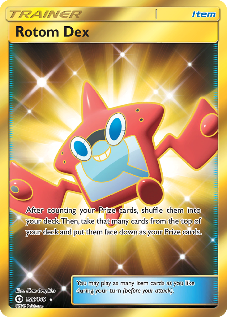 Rotom Dex (159/149) [Sun & Moon: Base Set] | Event Horizon Hobbies CA