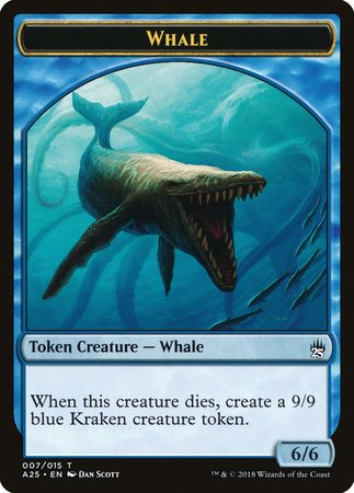 Whale Token (007) [Masters 25 Tokens] | Event Horizon Hobbies CA