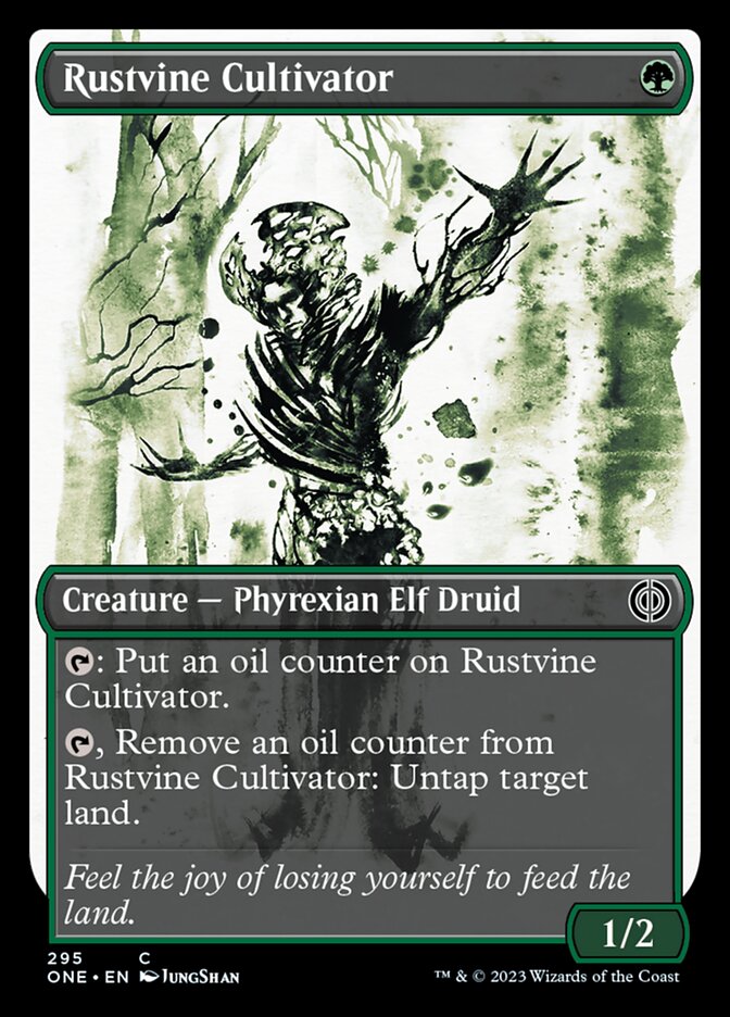 Rustvine Cultivator (Showcase Ichor) [Phyrexia: All Will Be One] | Event Horizon Hobbies CA