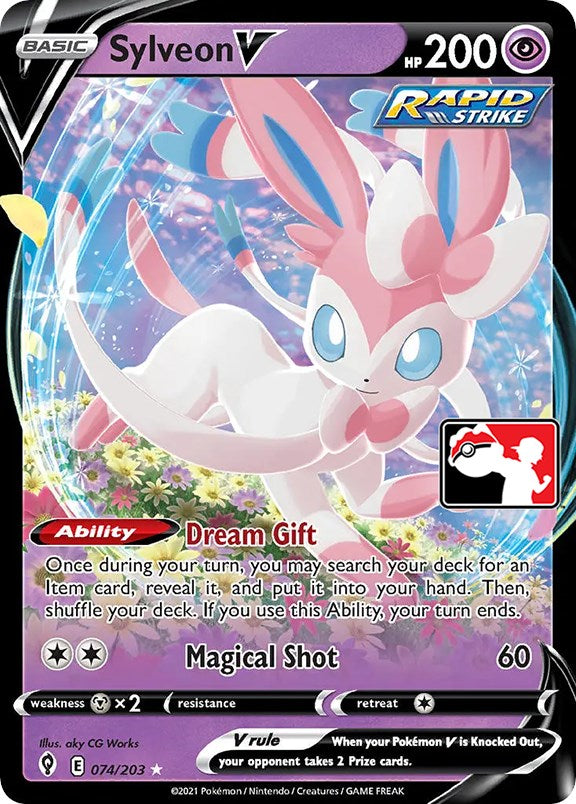 Sylveon V (074/203) [Prize Pack Series One] | Event Horizon Hobbies CA