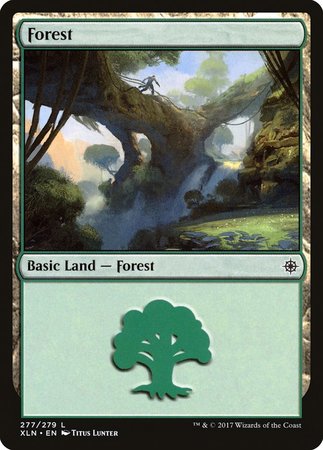 Forest (277) [Ixalan] | Event Horizon Hobbies CA