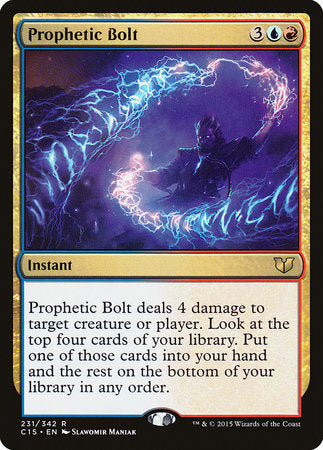 Prophetic Bolt [Commander 2015] | Event Horizon Hobbies CA