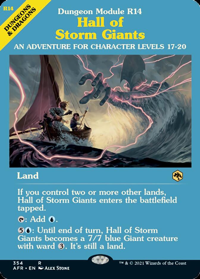 Hall of Storm Giants (Dungeon Module) [Dungeons & Dragons: Adventures in the Forgotten Realms] | Event Horizon Hobbies CA